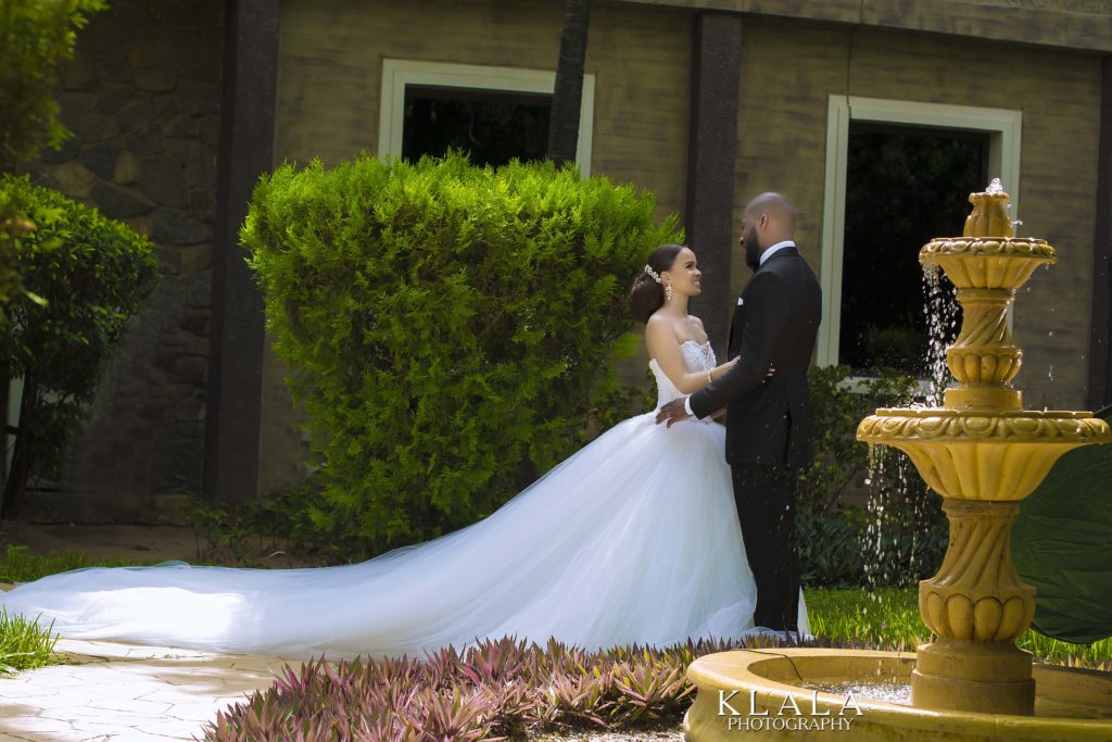 The adorable moment Stephanie Eze's mum walked her down the aisle (+ more photos)