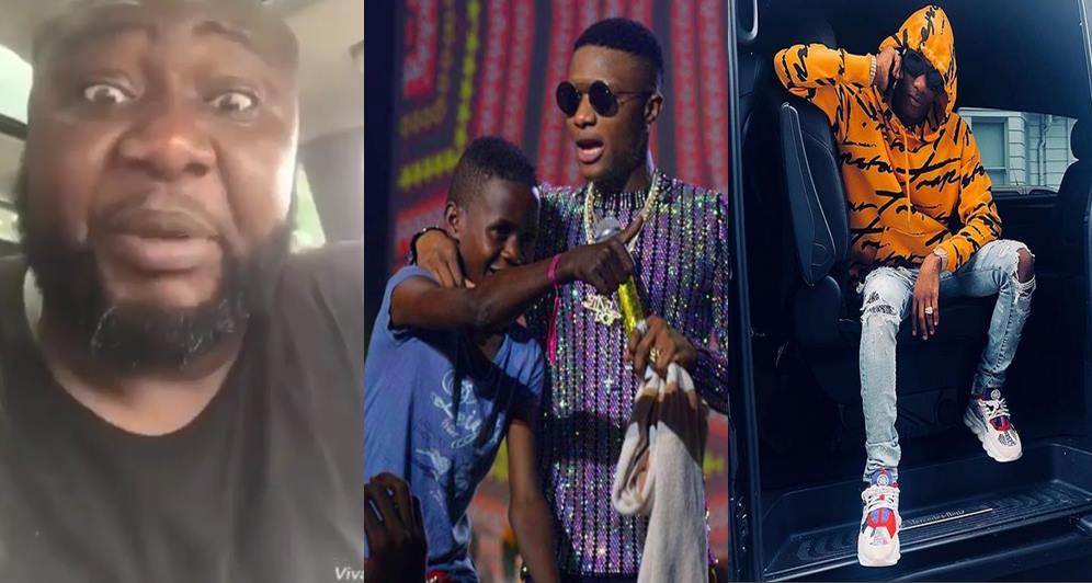 Angry Nigerian man calls out Wizkid after he failed to fulfill his promise to sign a 10-year-Old Boy named Ahmed (Video)