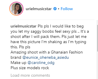 Uriel Proudly Flaunts Her 'Saggy B**bs', Sends Message To Critics