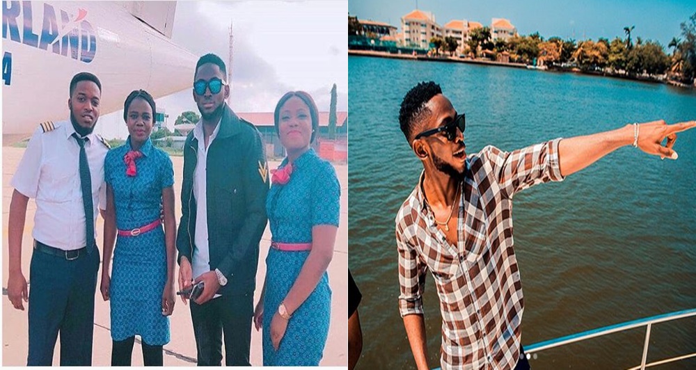 #BBNaija: Miracle Goes Back To 'School', Snaps With Colleagues
