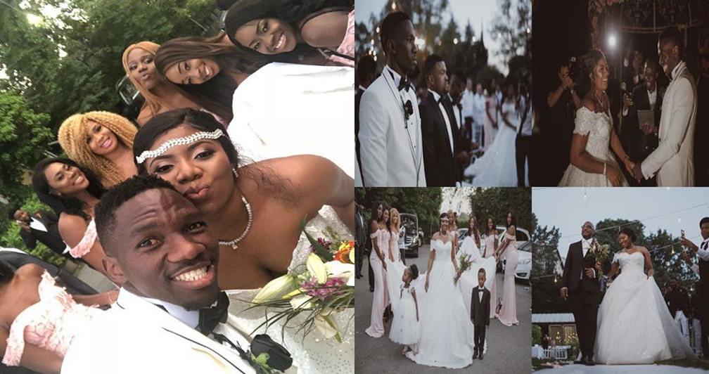 Photos from the white wedding of Super Eagles player, Kenneth Omeruo, in Istanbul