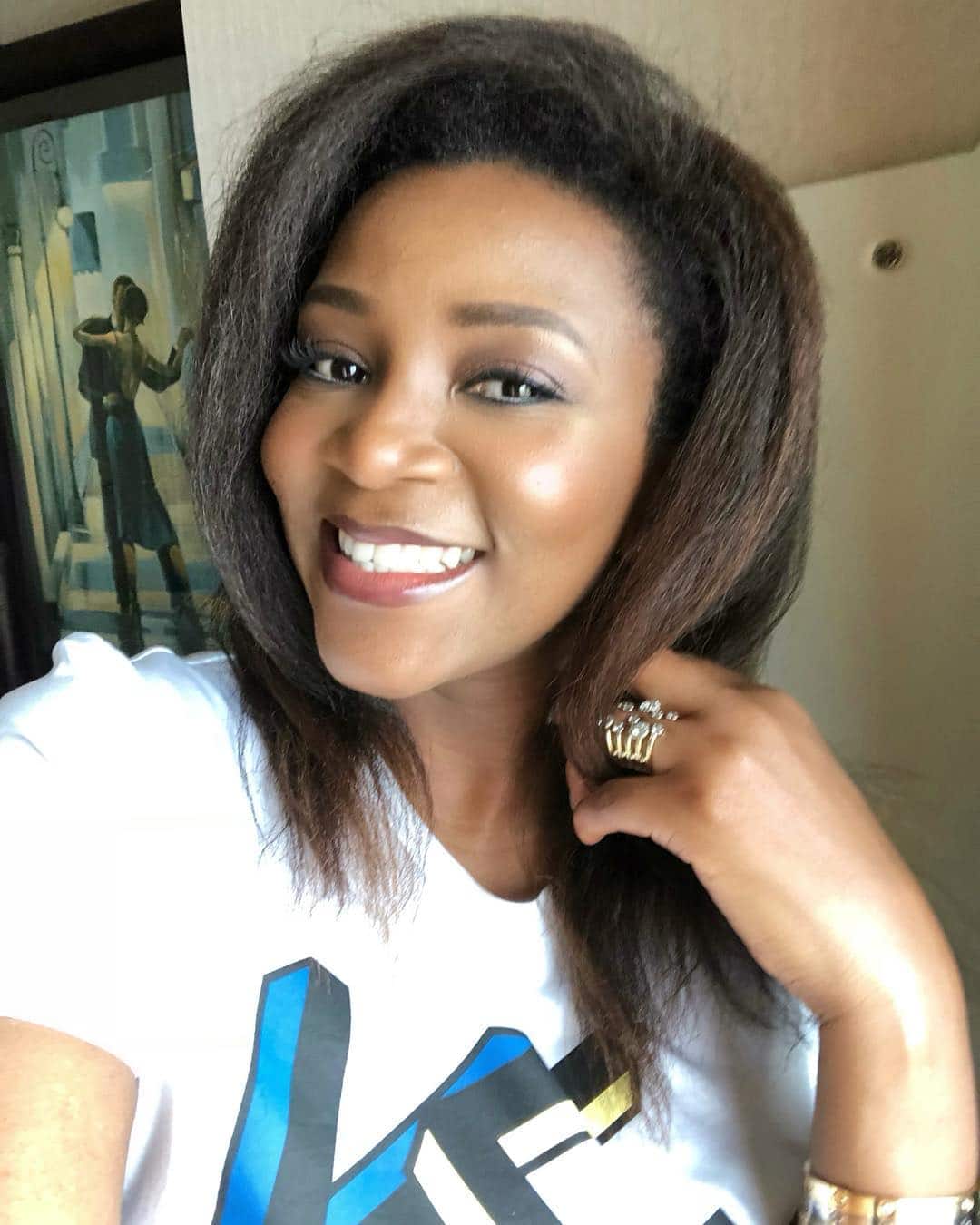 Before and after Photos of Genevieve Nnaji as she marks her 39th birthday