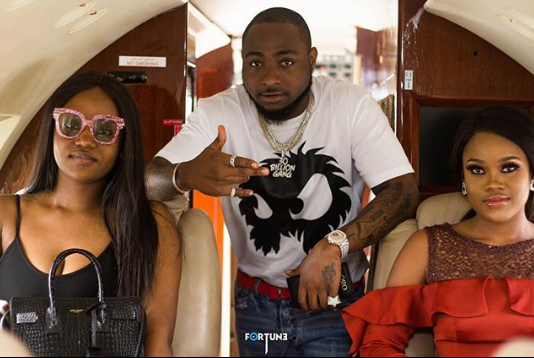 Davido reacts to rumor he unfollowed Tobi because of Chioma's friendship with Cee-C