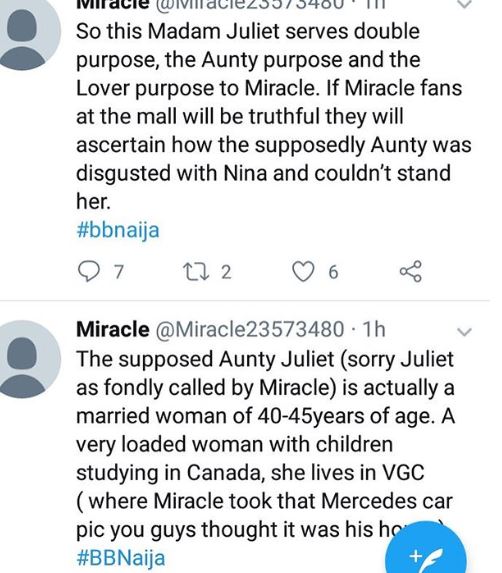 Sugar-mummy Rumour: Twitter users blast BBNaija's winner Miracle