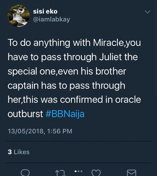 Sugar-mummy Rumour: Twitter users blast BBNaija's winner Miracle