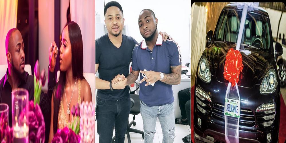 "Davido has made us look like small small boys in front of all these girls" actor Mike Godson says