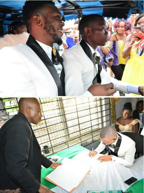 Ex-Keke Driver Who Met His Wife On Duty Gets Married In Style (Photos)