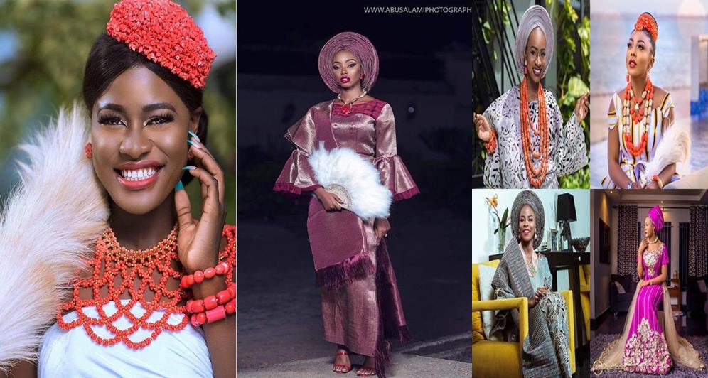 Battle of the brides: Which female BBNaija Housemate rocked the bridal outfit best? (Photos)