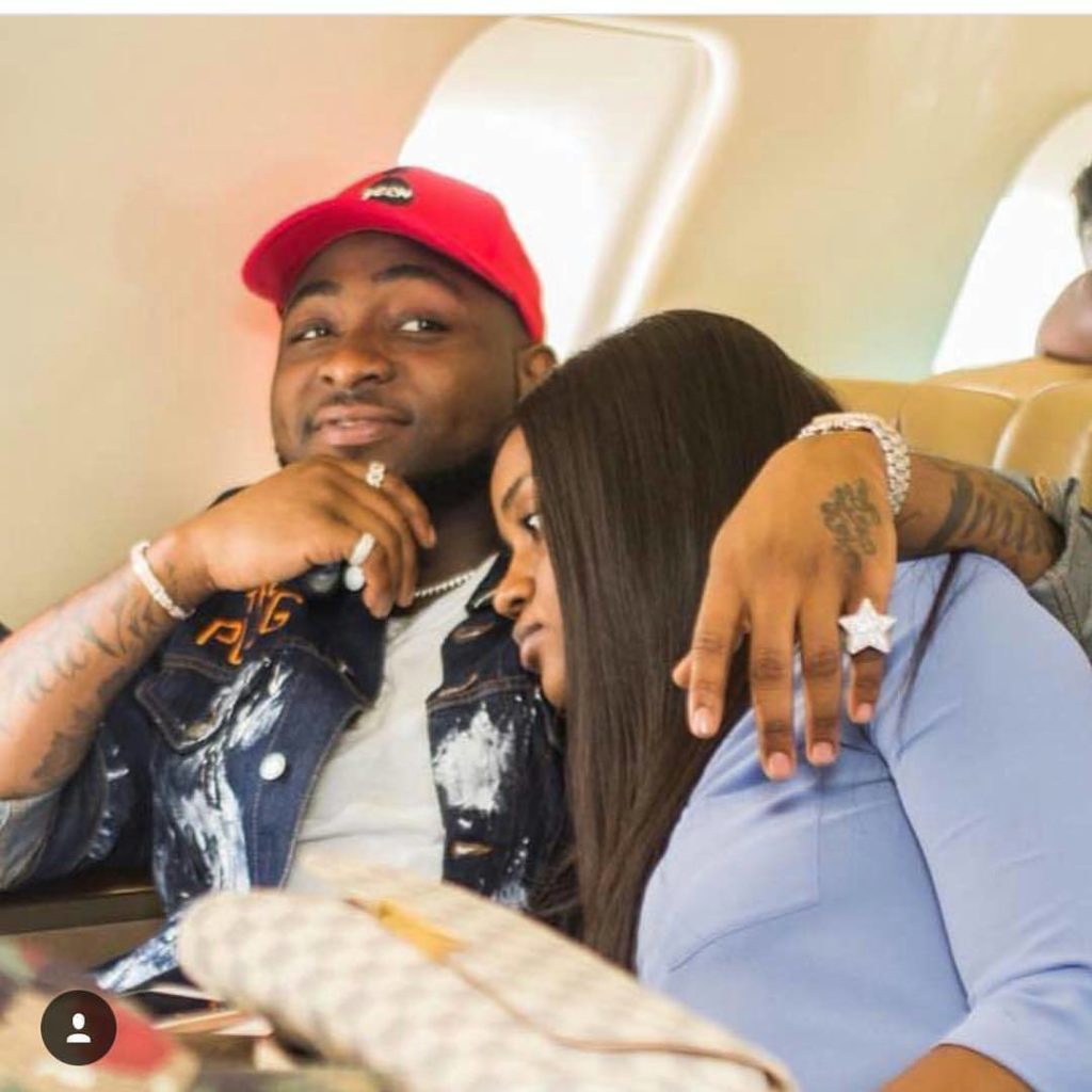 Davido's Reaction To Girlfriend, Chioma New Photo Is Everything