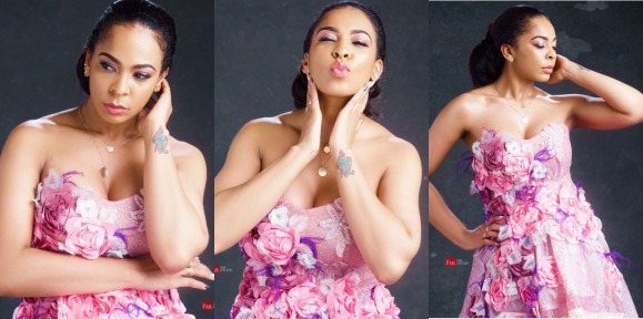 TBoss Dazzles In Pink Off Shoulder Dress (Photos)