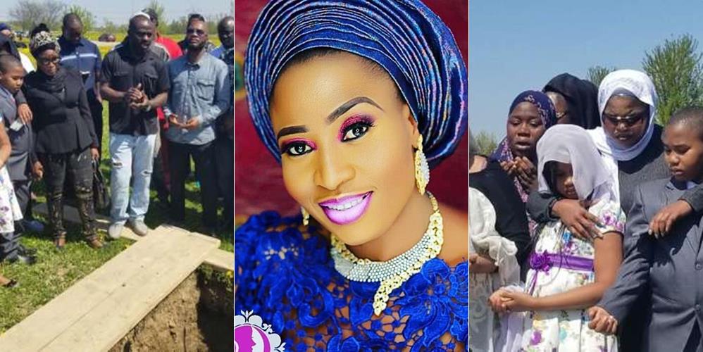 Actress, Aishat Abimbola buried in Canada amidst tears