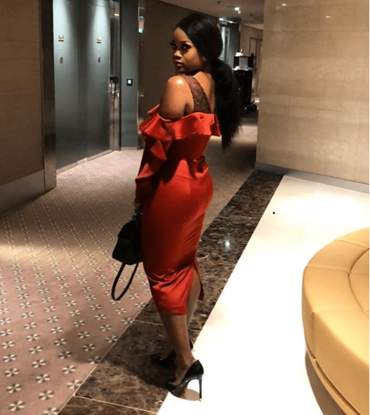 #BBNaija: Cee-c jets back to Lagos alongside Davido and his girlfriend, Chioma (Photos)