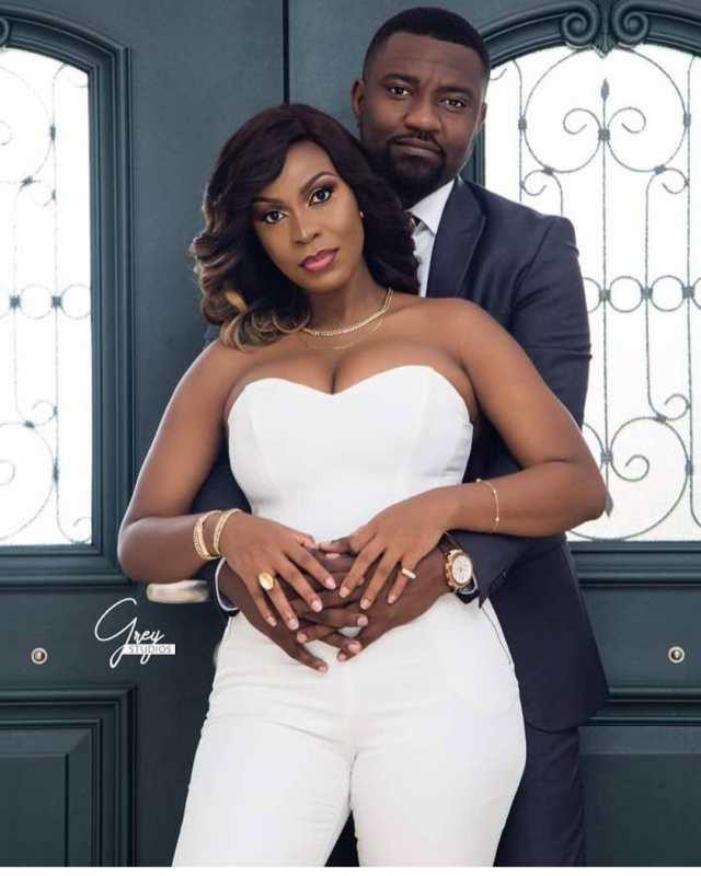 How Nadia Buari hooked up John Dumelo and his wife (Photos)