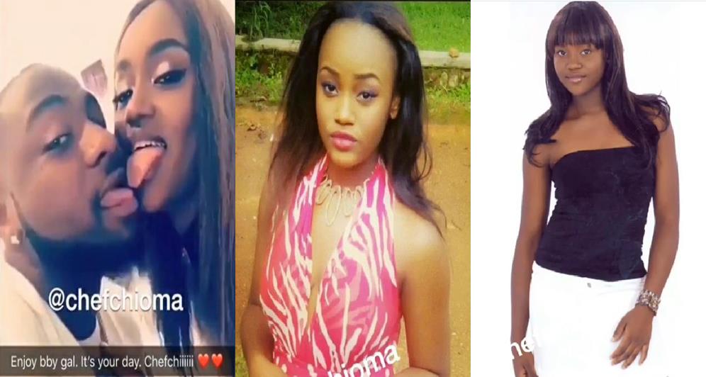 Checkout these throwback transformation Photos of Davido's girlfriend, Chioma