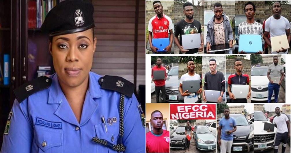 Police PRO, Dolapo Badmus slams Nigerians putting up a defense for arrested internet fraudsters in Lagos