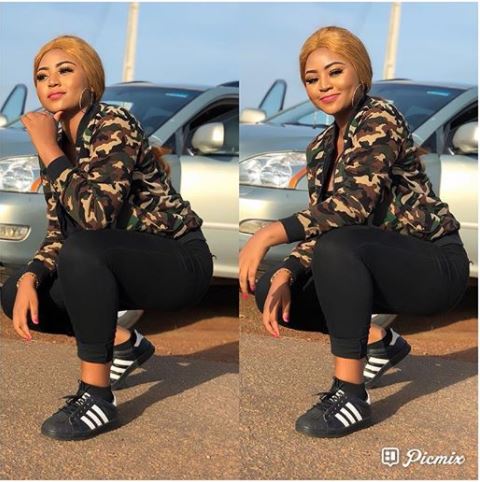 Regina Daniels Wows In New Pictures As She Meets Singer Tekno