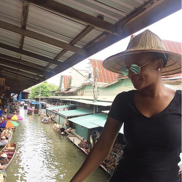 Zainab Balogun shares photos from honeymoon in Thailand