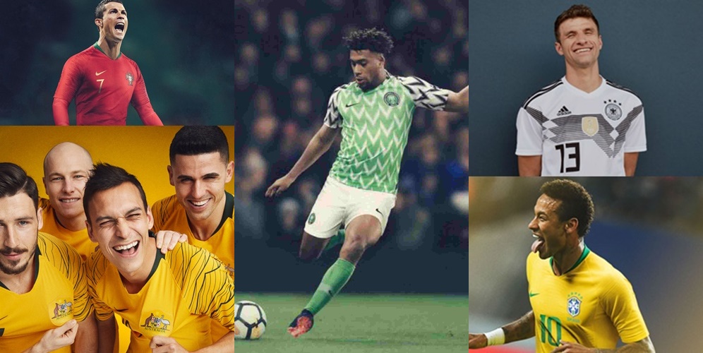 Nigerian World Cup Jersey Voted Best Among 32 Nations In The Tournament