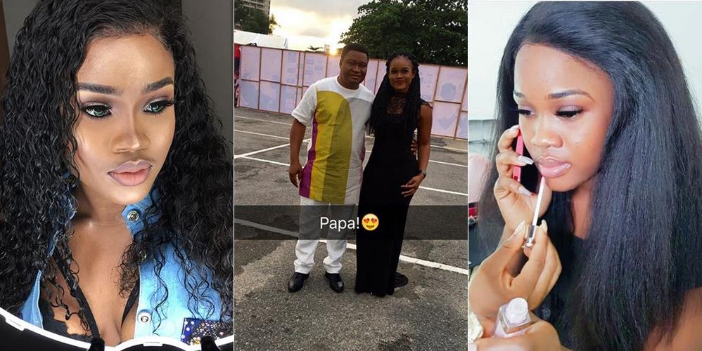 Cee-C Celebrates Her Father, With Sweet Words On His Birthday (Photo)