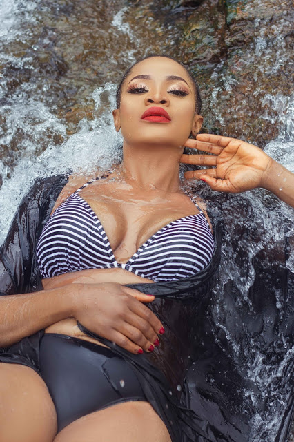 Uche Ogbodo Celebrates Her 32nd Birthday With Lovely B!k!n! Photos