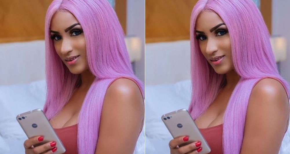 Juliet Ibrahim Stuns In New Photo While Gushing Over Her New Phone