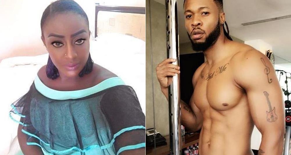 Nollywood actress says the sight of singer Flavour's body 'gives her orgasm without s*x'