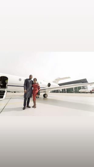 #BBNaija: Cee-c shares more private jet photos with Davido & his girlfriend, Chioma