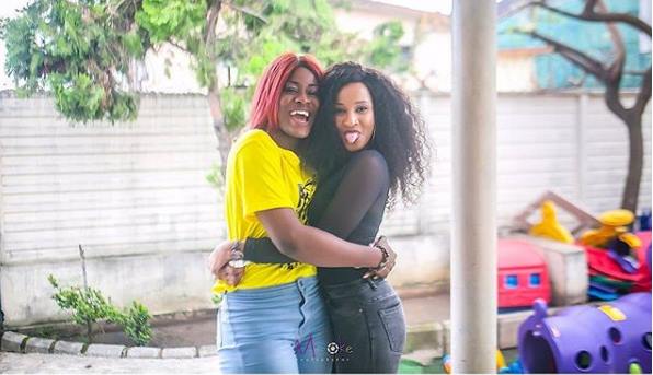 #BBNaija: Adesua Etomi & Alex visit orphanage to celebrate Children's Day (Photos)