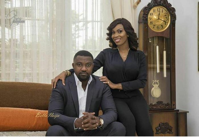 Here is a cute video of John Dumelo singing for his wife Mawunya at their Wedding (Video)