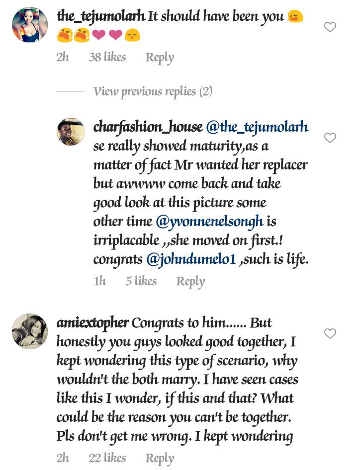 Actress Yvonne Nelson congratulates her bestie, John Dumelo on his traditional marriage... Fans react (Photos)