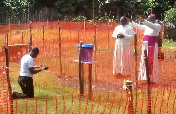 Catholic Bishop prays for the priest infected with Ebola in Congo