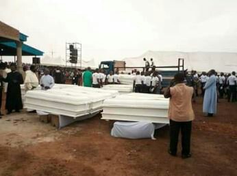 Catholic priests, others killed by Boko Haram Buried In Benue State