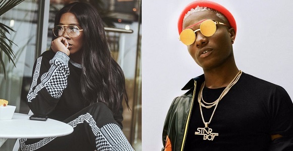 'Being 100% comfortable around someone is rare but beautiful when you find it' - Tiwa Savage says after partying with Wizkid