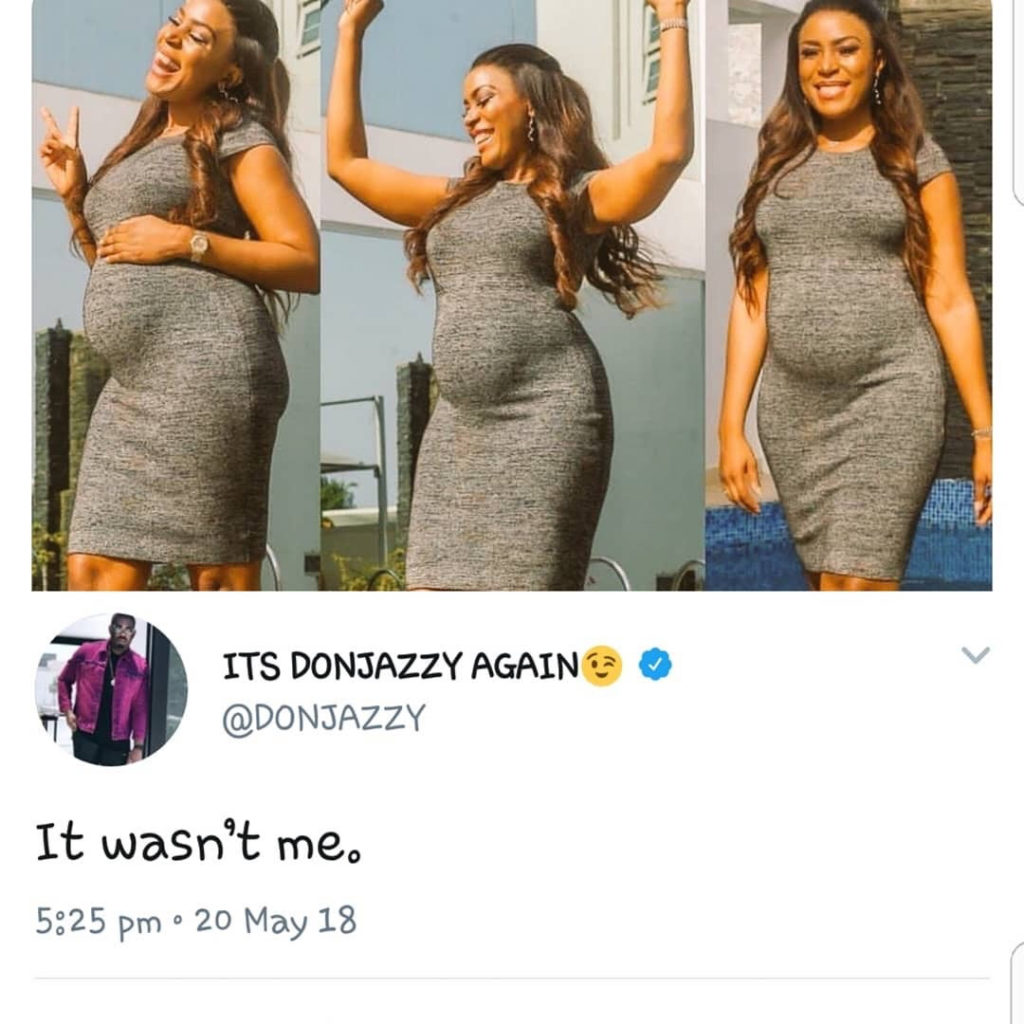 Check Out Don Jazzy's Reaction To Linda Ikeji's Pregnancy News