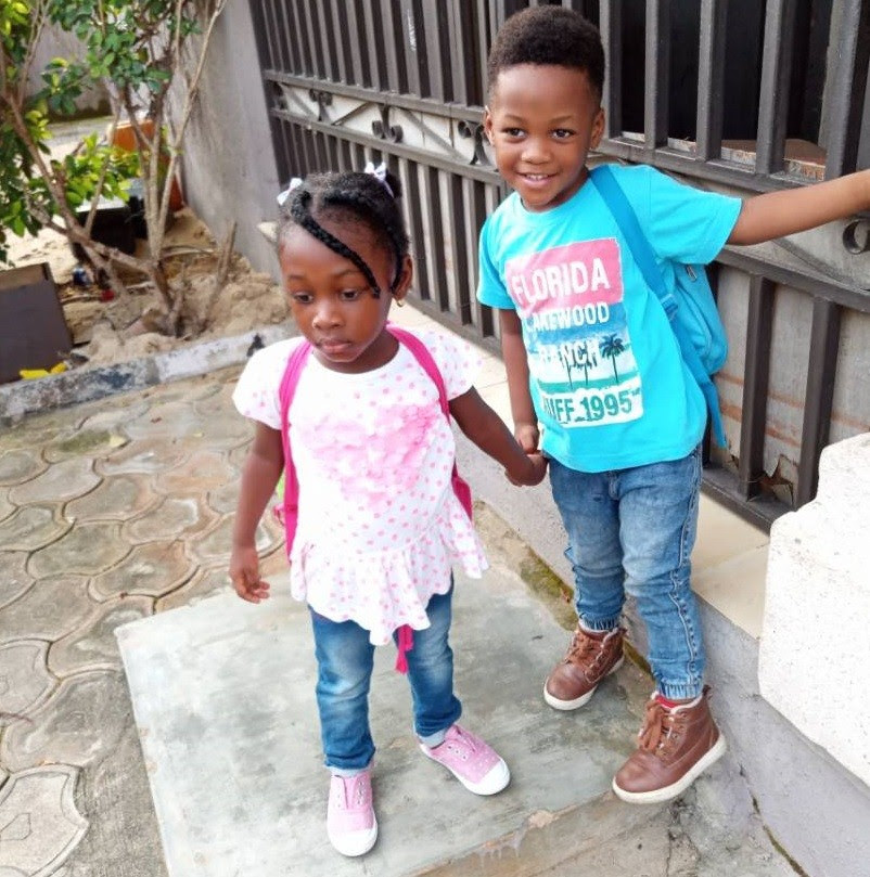 Adorable!!! This little boy picks his female friend to school everyday. (Photos)