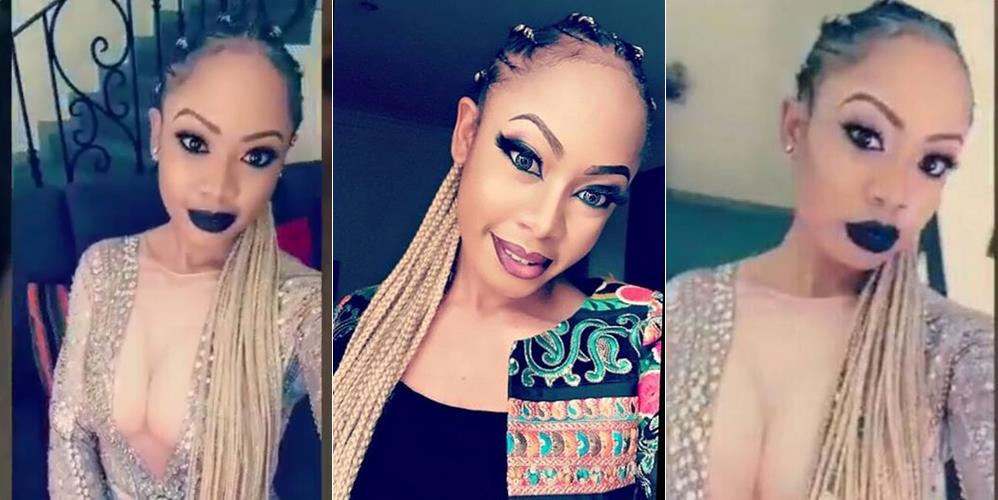 "Madam go back to school and work on your English"- Fans slam Nina after she shared a video of herself on heavy make up (Watch)