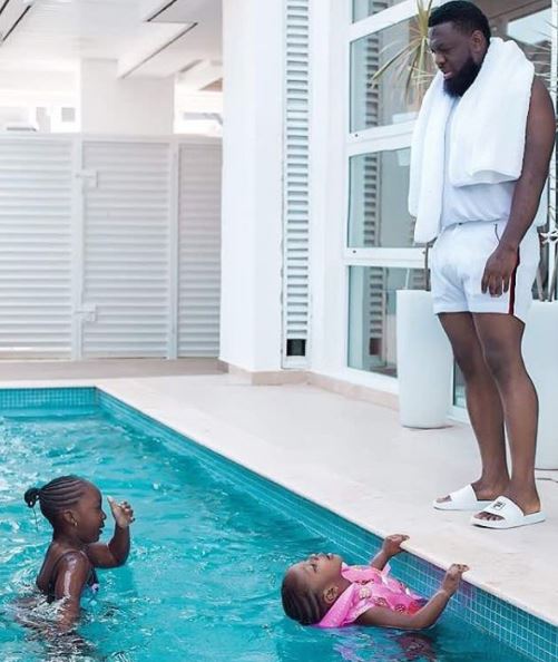 'All women are the same' - Timaya says as his daughter seizes his key for coming back home late (Video)