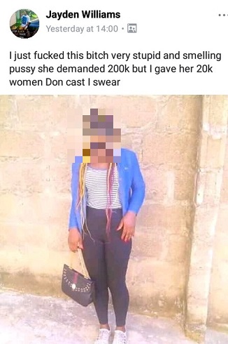 I Slept With This Lady, She Demanded For N200k But I Gave Her N20k - Nigerian man reveals, shares photo