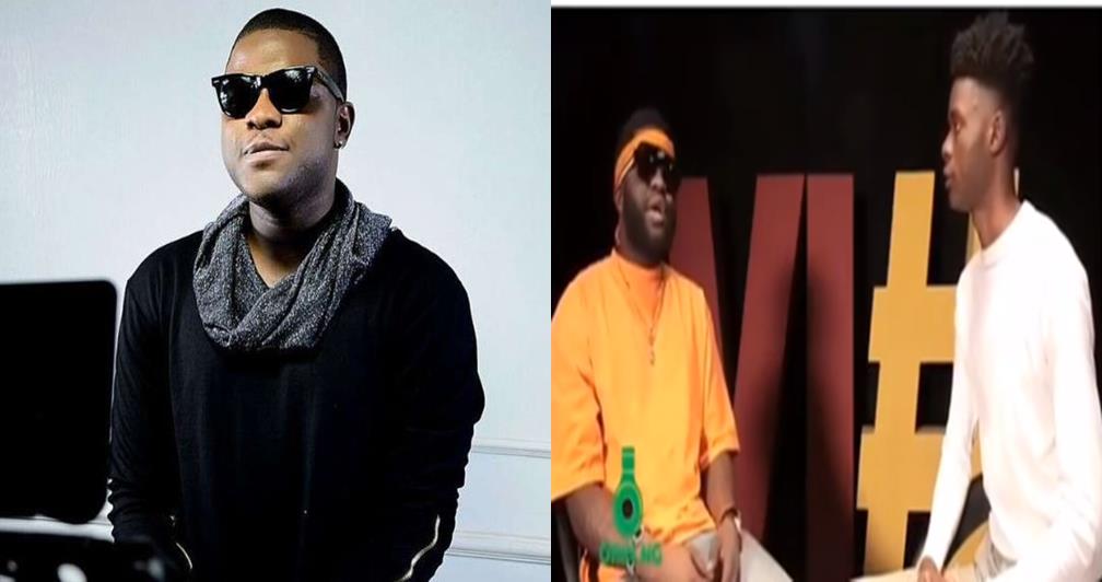 Angry Skales walks out of interview after his song, Booty language, was criticized (Video)