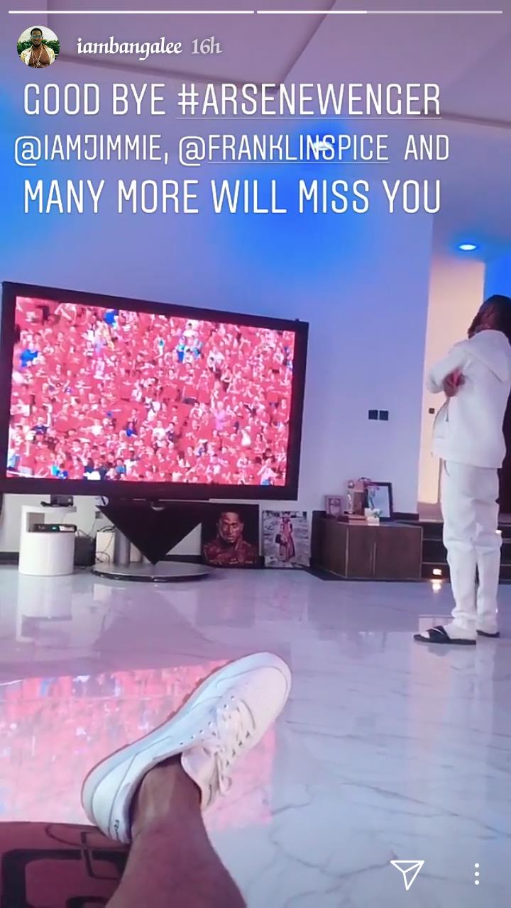 D'banj Flaunts His Massive And Expensive TV that worth N10M (Photos)