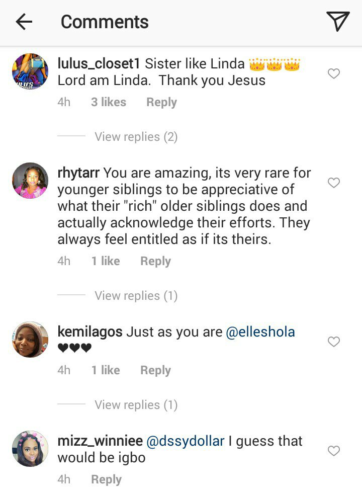 'Everyone in my family is financially strong because of her' - Laura Ikeji appreciates Linda Ikeji