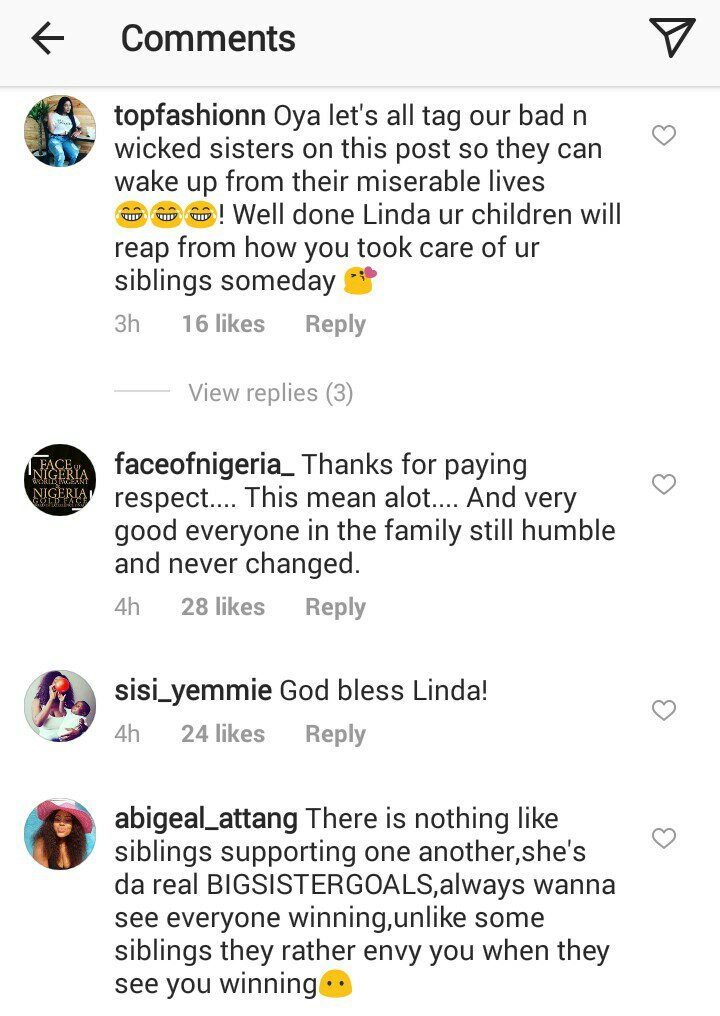 'Everyone in my family is financially strong because of her' - Laura Ikeji appreciates Linda Ikeji