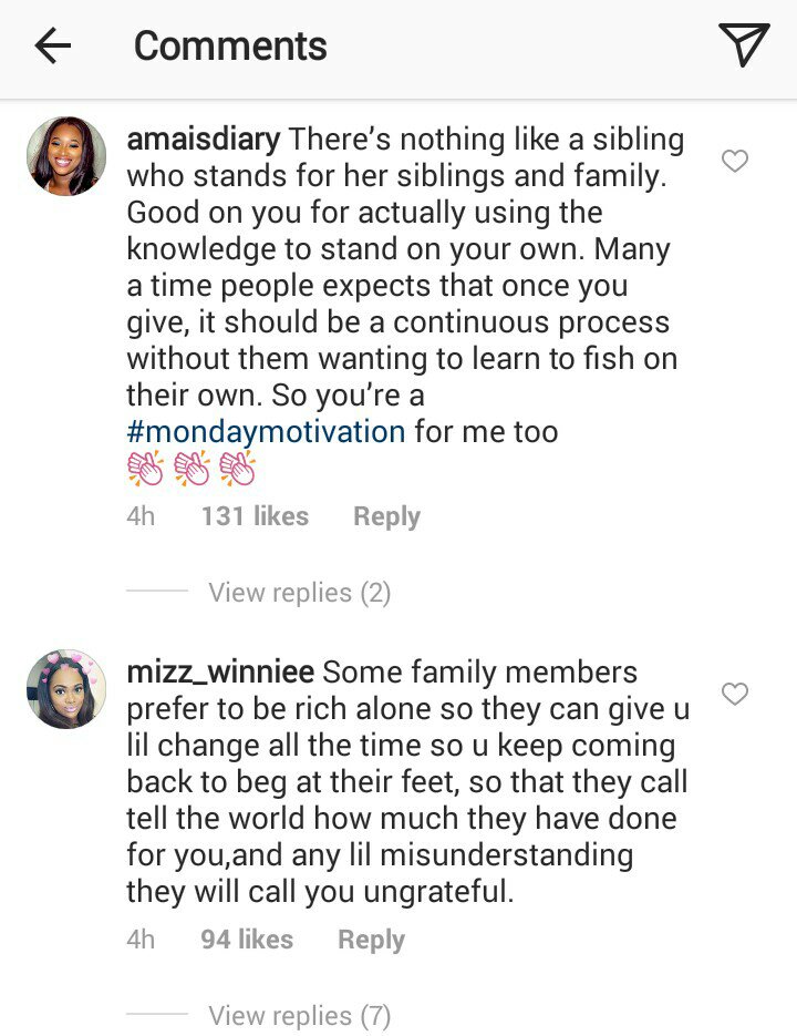 'Everyone in my family is financially strong because of her' - Laura Ikeji appreciates Linda Ikeji