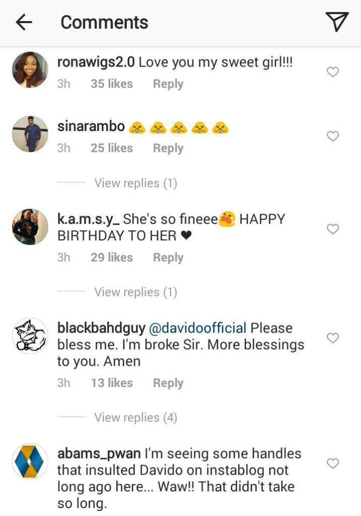 Fans give Davido accolades as he celebrates his 2nd daughter on her 1st birthday