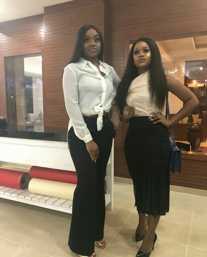 Chioma hits back at trolls who came for her posting a photo with Cee-c