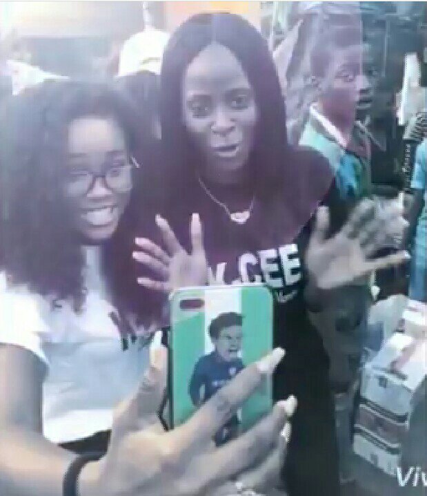 #BBNaija: Cee-c & Khloe Organize an outreach at Lagos for children's day (Video)