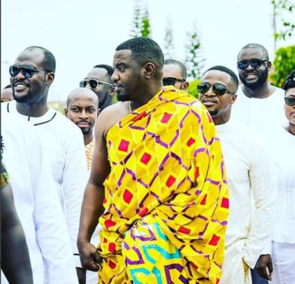 First photos & video from actor John Dumelo's traditional marriage to his beautiful bride
