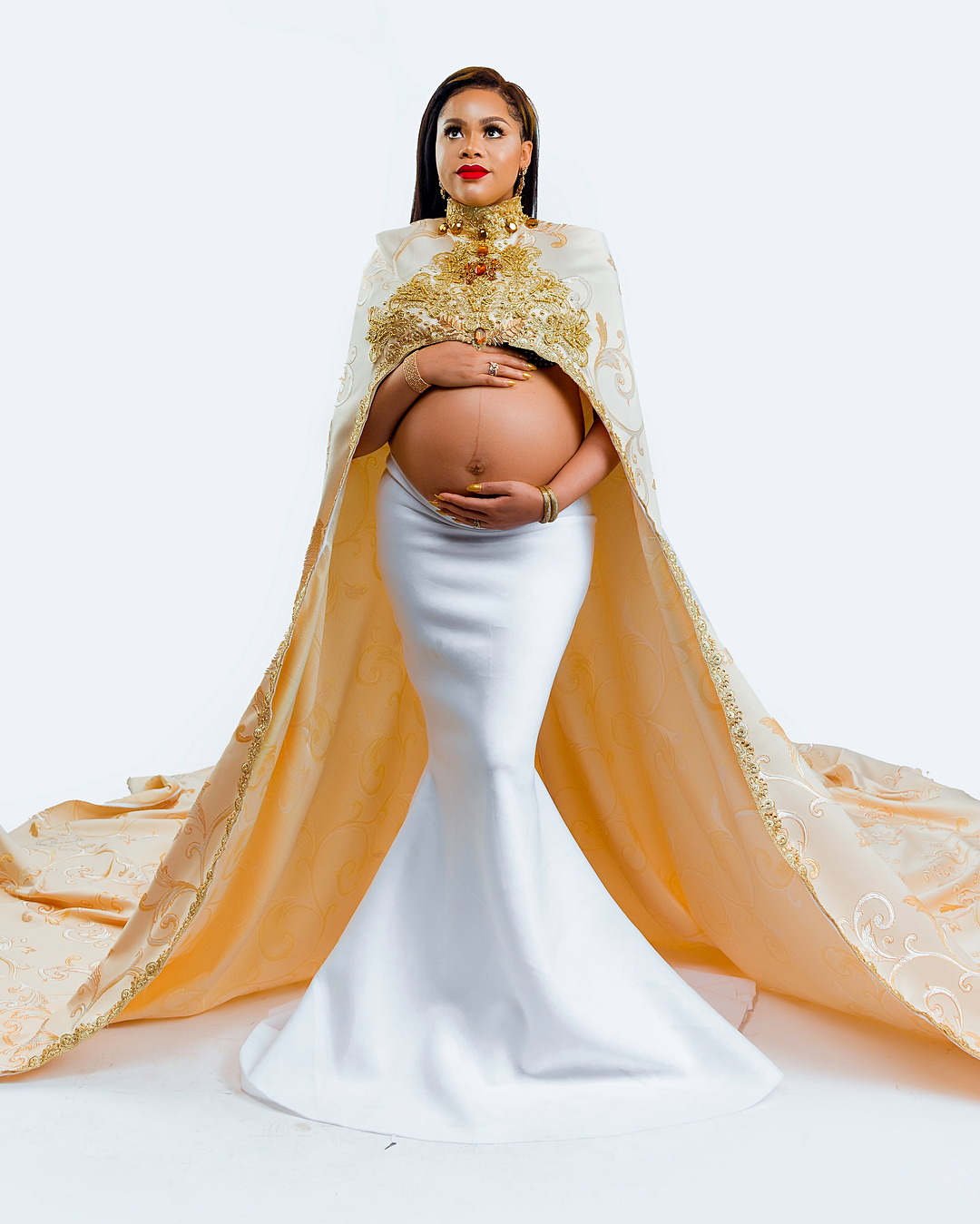 Fani Kayode and wife expecting triplets, share stunning maternity photos