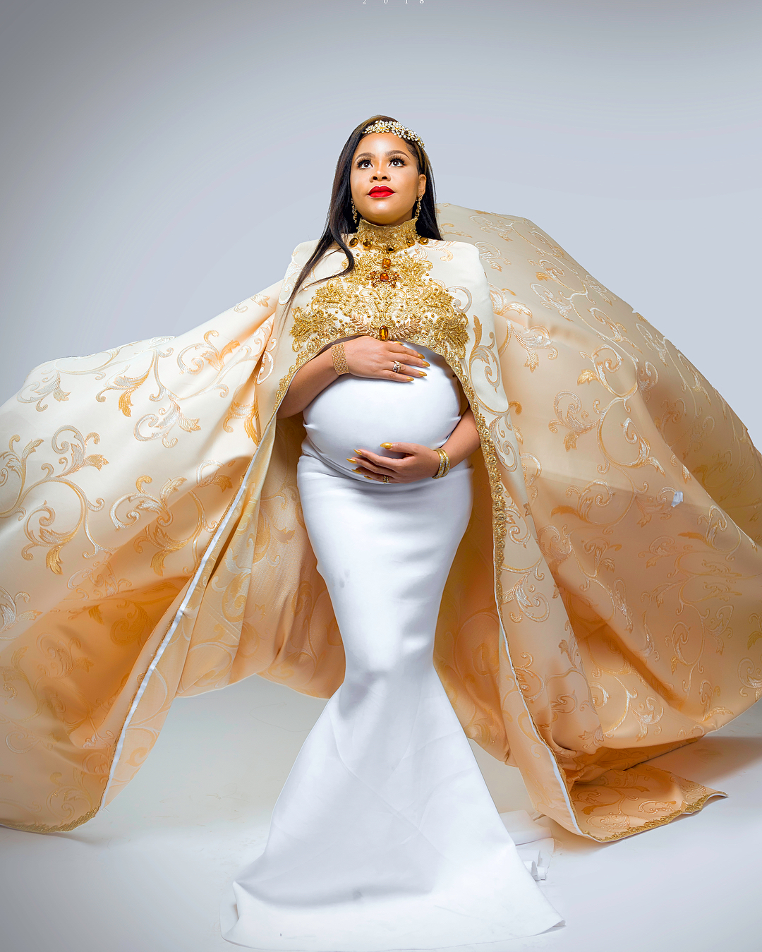 Fani Kayode and wife expecting triplets, share stunning maternity photos