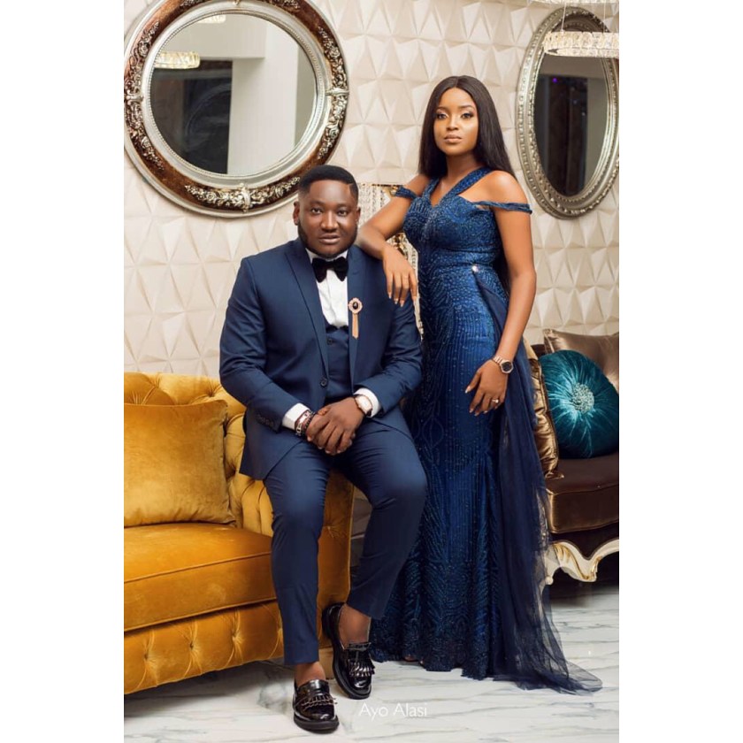 Lovely Pre-Wedding Photos Of Nigerian Comedian Ajebor And His Fiancee Uchechi